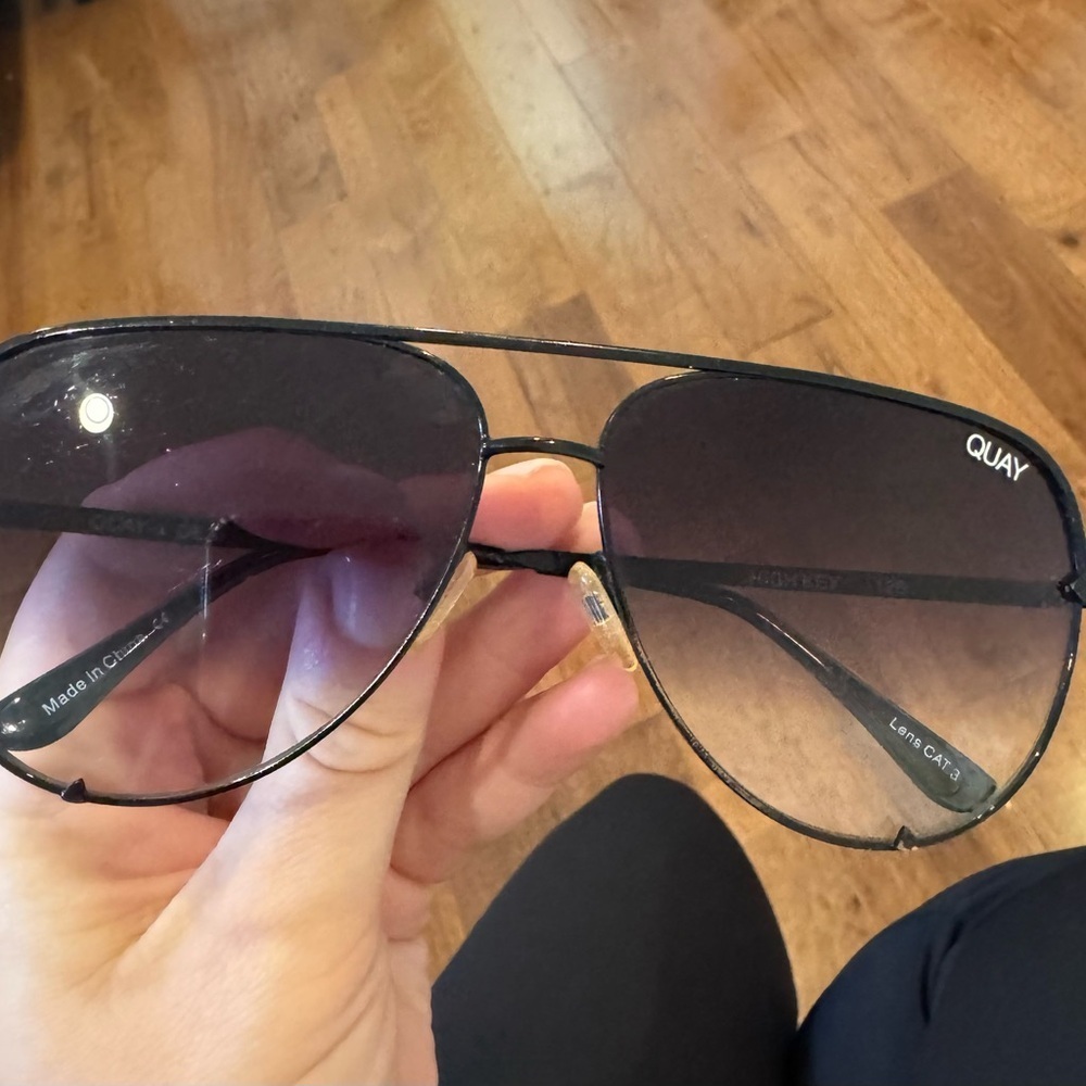Quay Australia Black Gradient Sunglasses - Picture 2 of 4